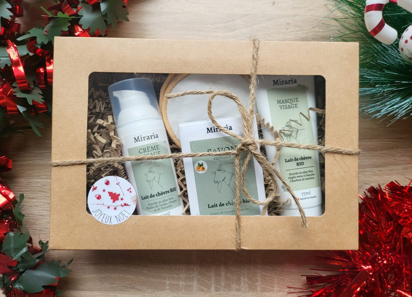 Coffret cadeau routine visage au lait de chèvre bio